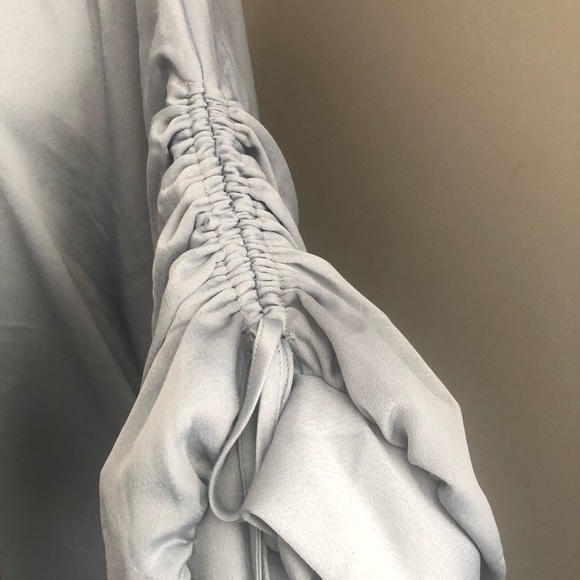 Marc New York silver balloon sleeve blouse - Picture 5 of 7